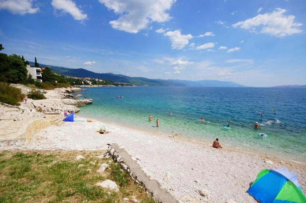Apartment In Novi Vinodolski With Sea View, Terrace, Air Conditioning, Wi-Fi